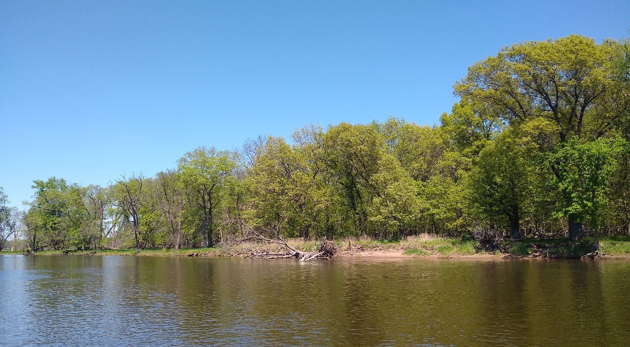 Goose Island shoreline erosion